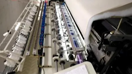 Machine à quilter à navette multi-aiguilles informatisée