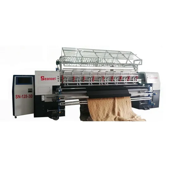 Machine de quilting de tissu informatisée CNC King à grande vitesse à point noué à vendre