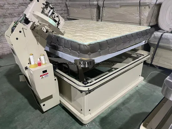 Machine automatique de bande de chant de matelas de haute qualité Machine de couture de matelas Machine à coudre les bords de ruban de matelas
