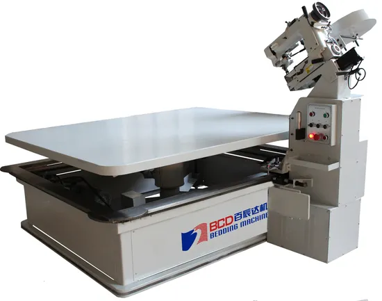 Machine à coudre les bordures de matelas