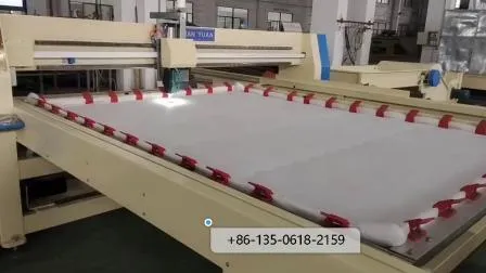Machine de matelassage informatisée à une tête et une aiguille